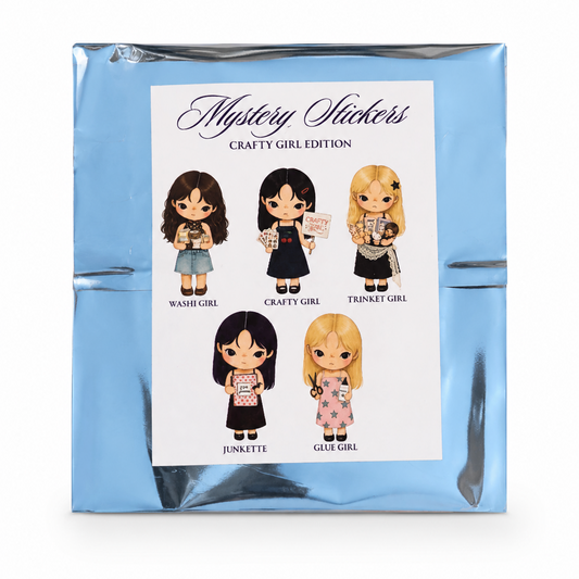 Mystery Stickers Crafty Girl Edition
