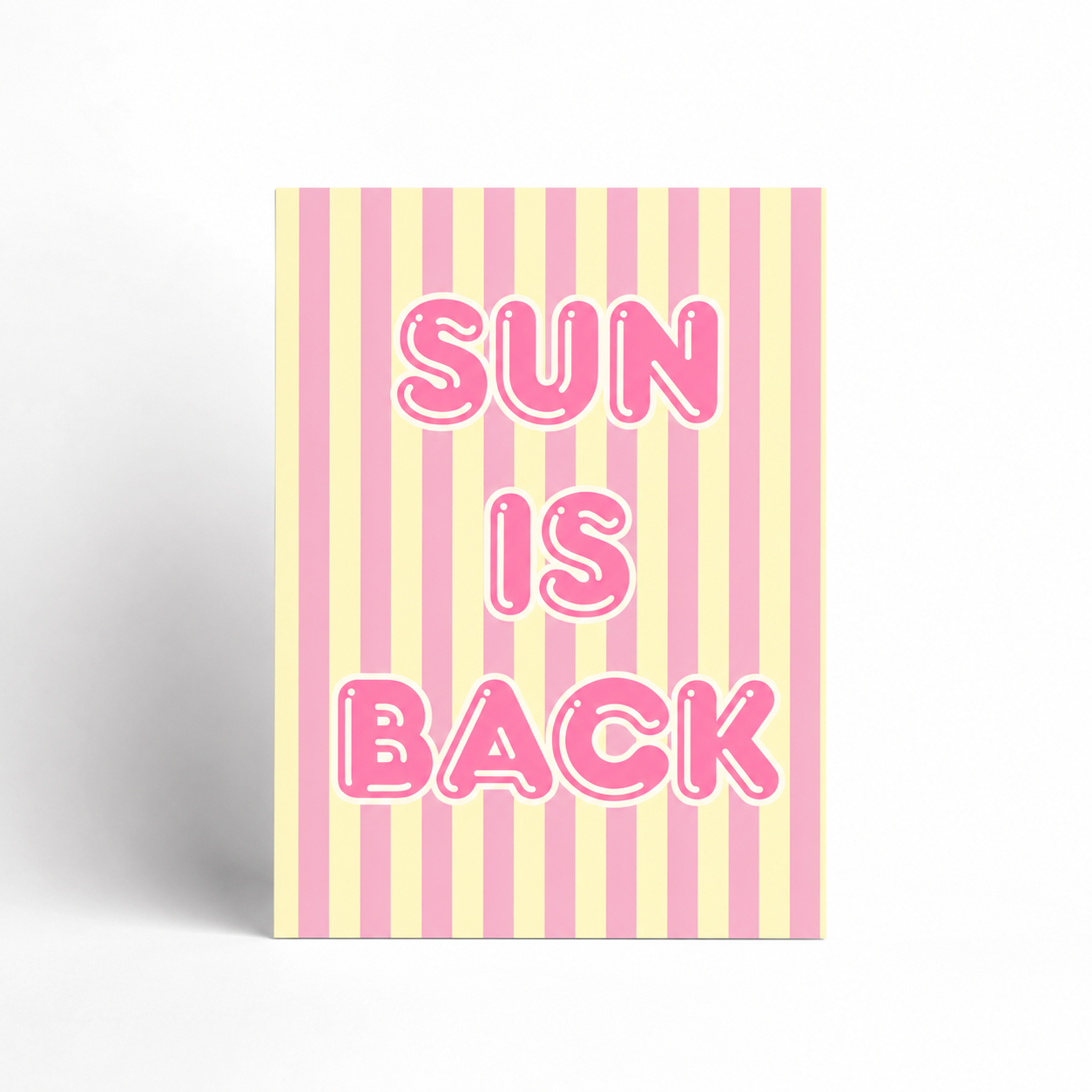 Sun is back