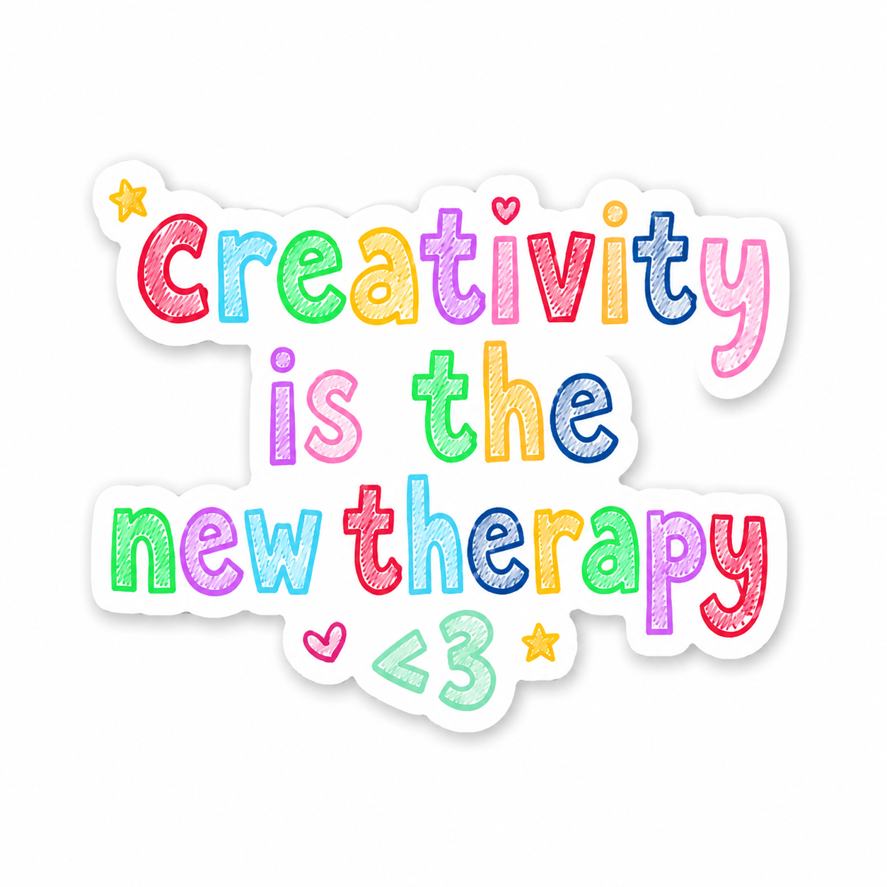Creativity is the new therapy <3