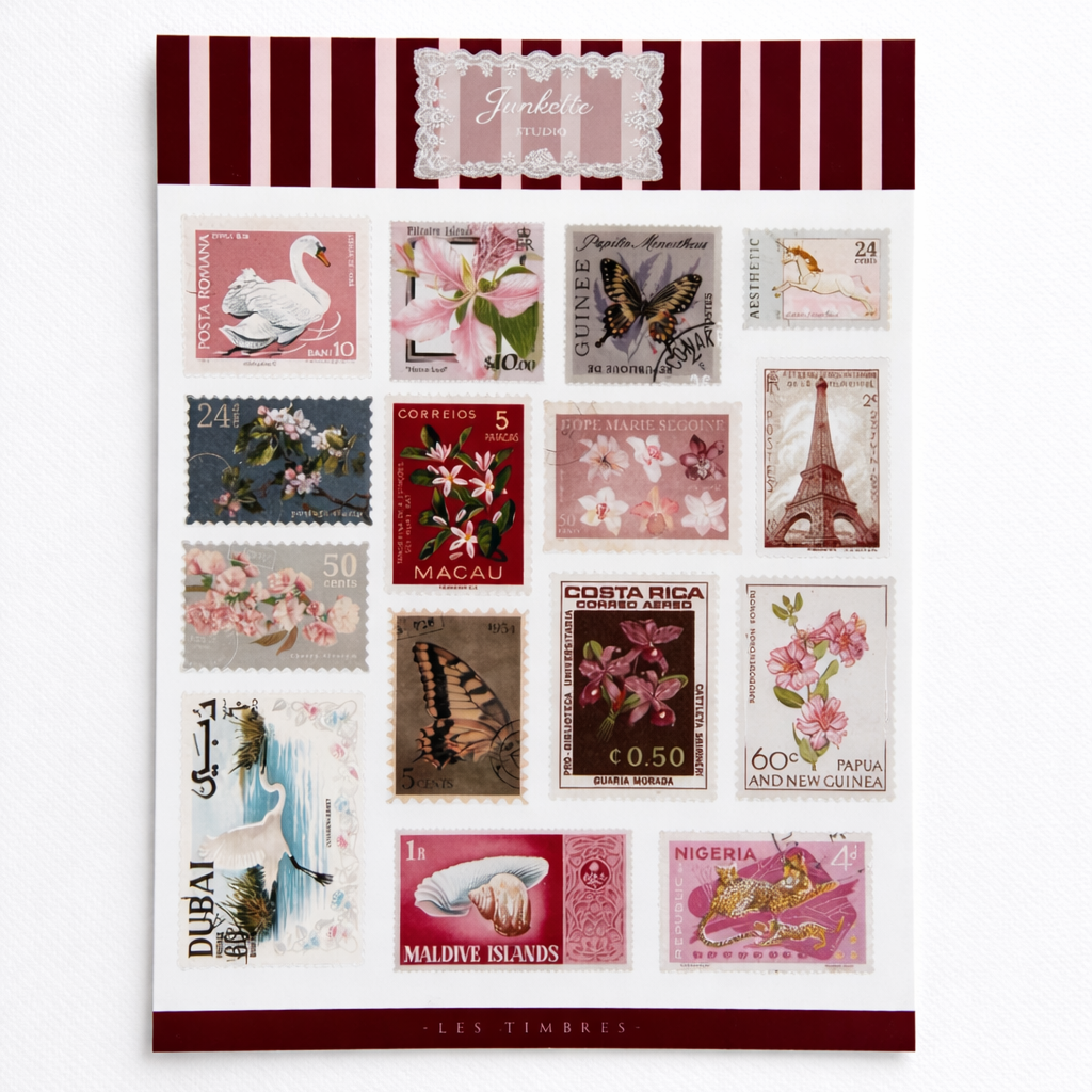 Les timbres