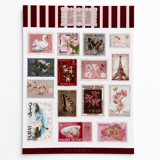 Les timbres