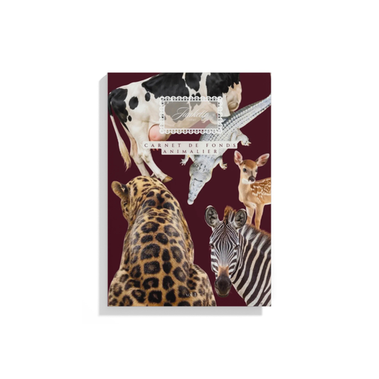Carnet de fond animalier A4