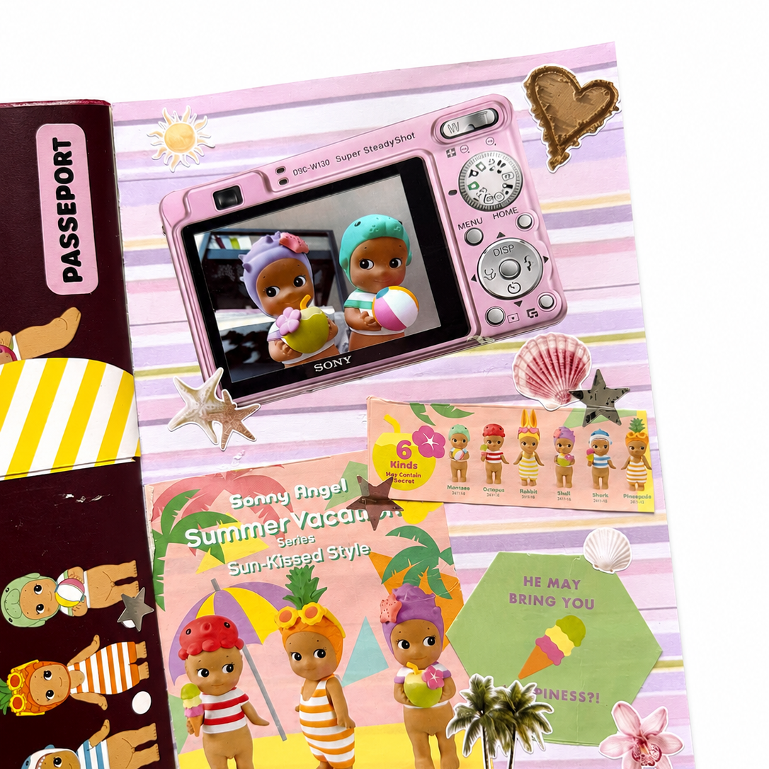 Lot de stickers appareils photos