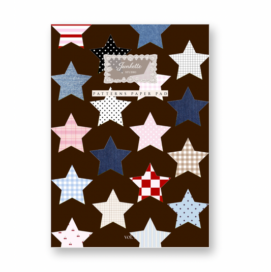Carnet de fonds motifs A4