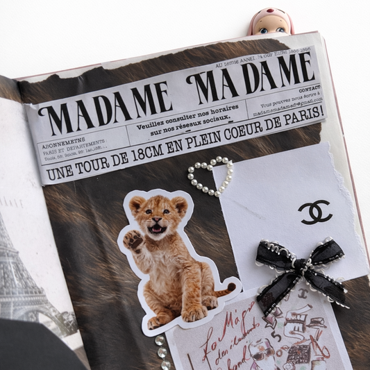 Lot de stickers animaux