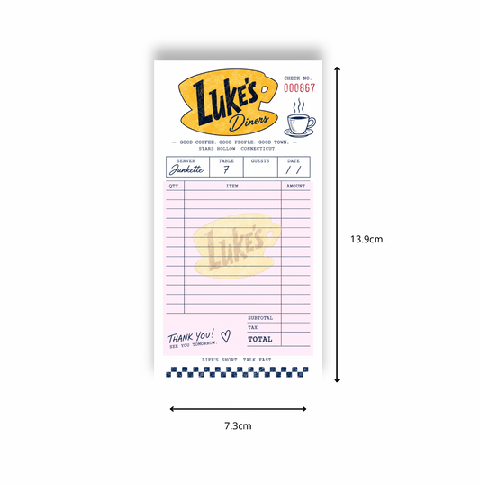 Guest Check Gilmore Girls