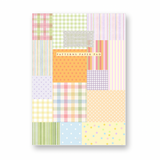 Carnet de fonds motifs A4