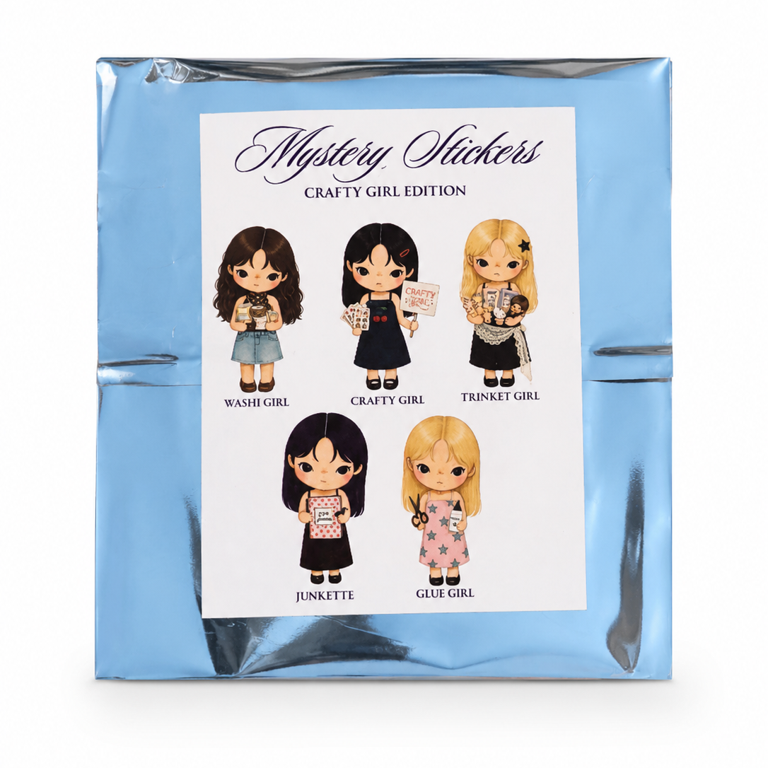 Mystery Stickers Crafty Girl Edition