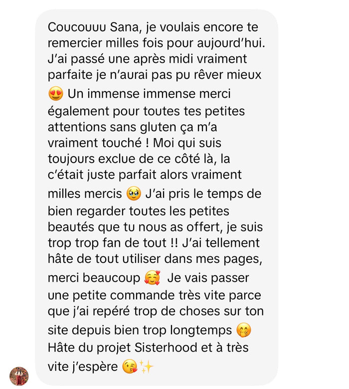 Photo d’une cliente